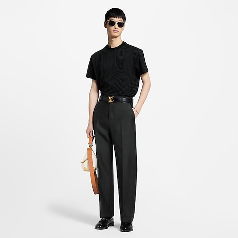 Jersey Jacquard T-Shirt in Men's Ready-to-Wear T-shirts and Polos collections by Louis Vuitton (Product zoom)