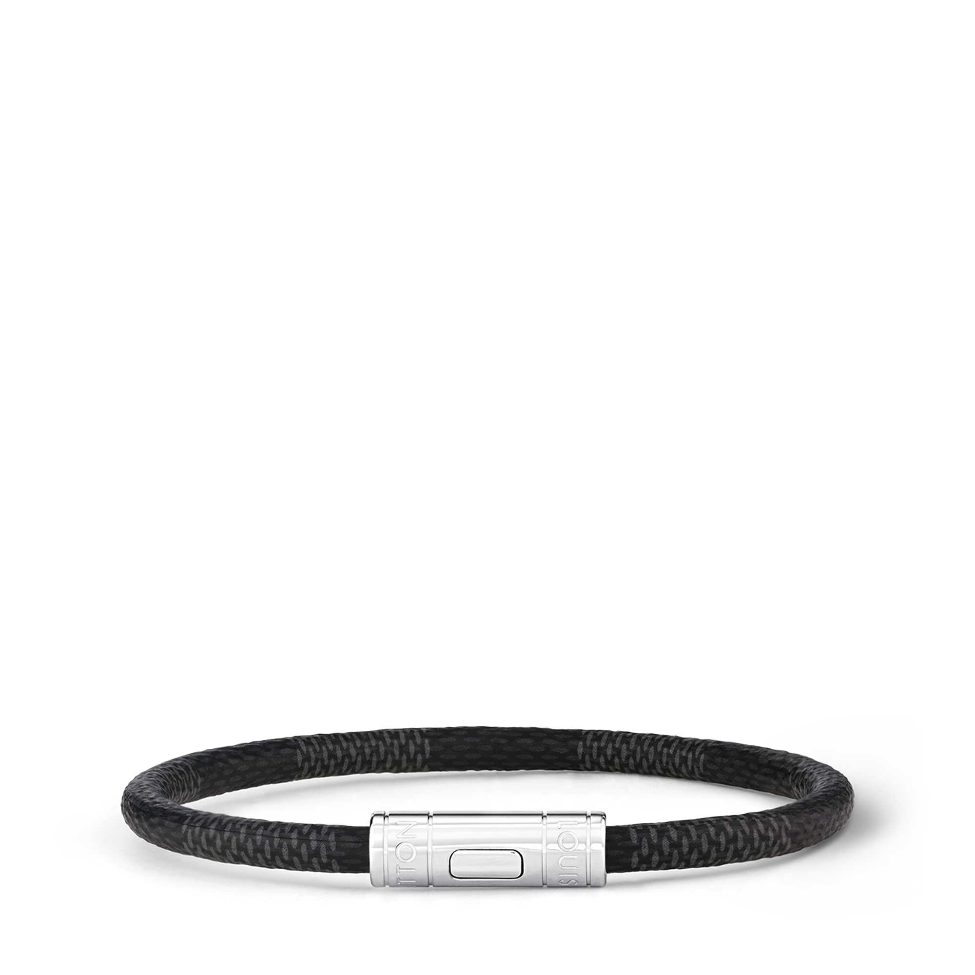 Keep It Bracelet Damier Graphite in Men