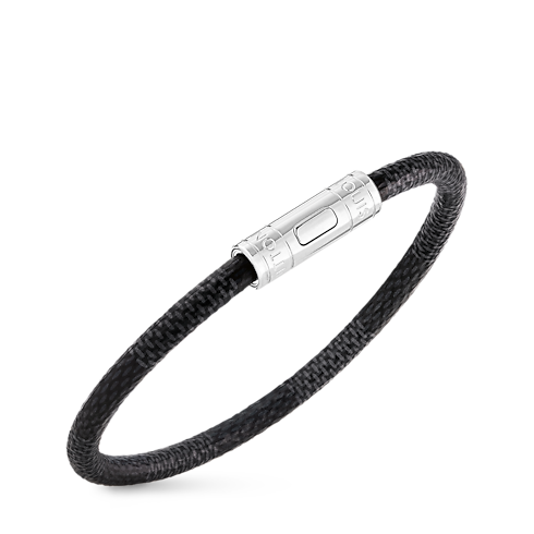 Keep It Bracelet Damier Graphite in Men's Fashion Jewellery All Fashion Jewellery collections by Louis Vuitton (Product zoom)