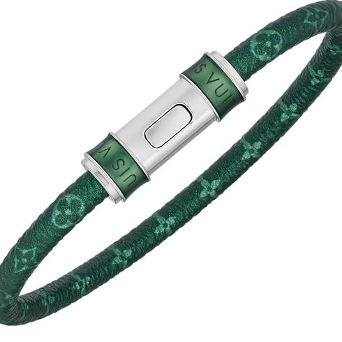 Keep it Monogram Chrome Bracelet detail view