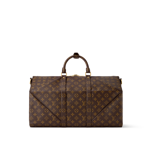 Keepall 50 Autres Cuirs Monogram in Men's Travel Rolling Luggage collections by Louis Vuitton (Product zoom)