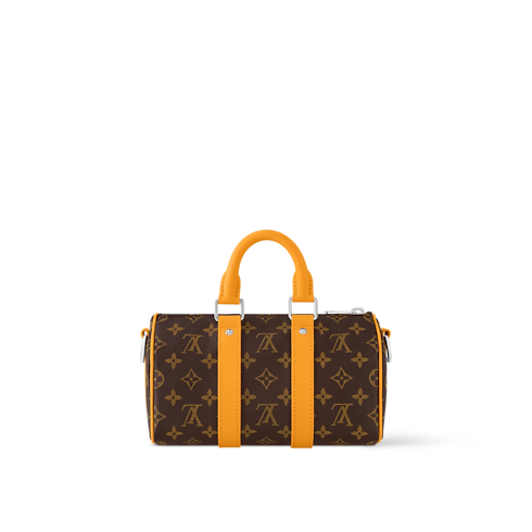 Keepall Bandoulière 25 Monogram Macassar Canvas in Bags and Small Leather Goods's Men Bags Newness collections by Louis Vuitton (Product zoom)