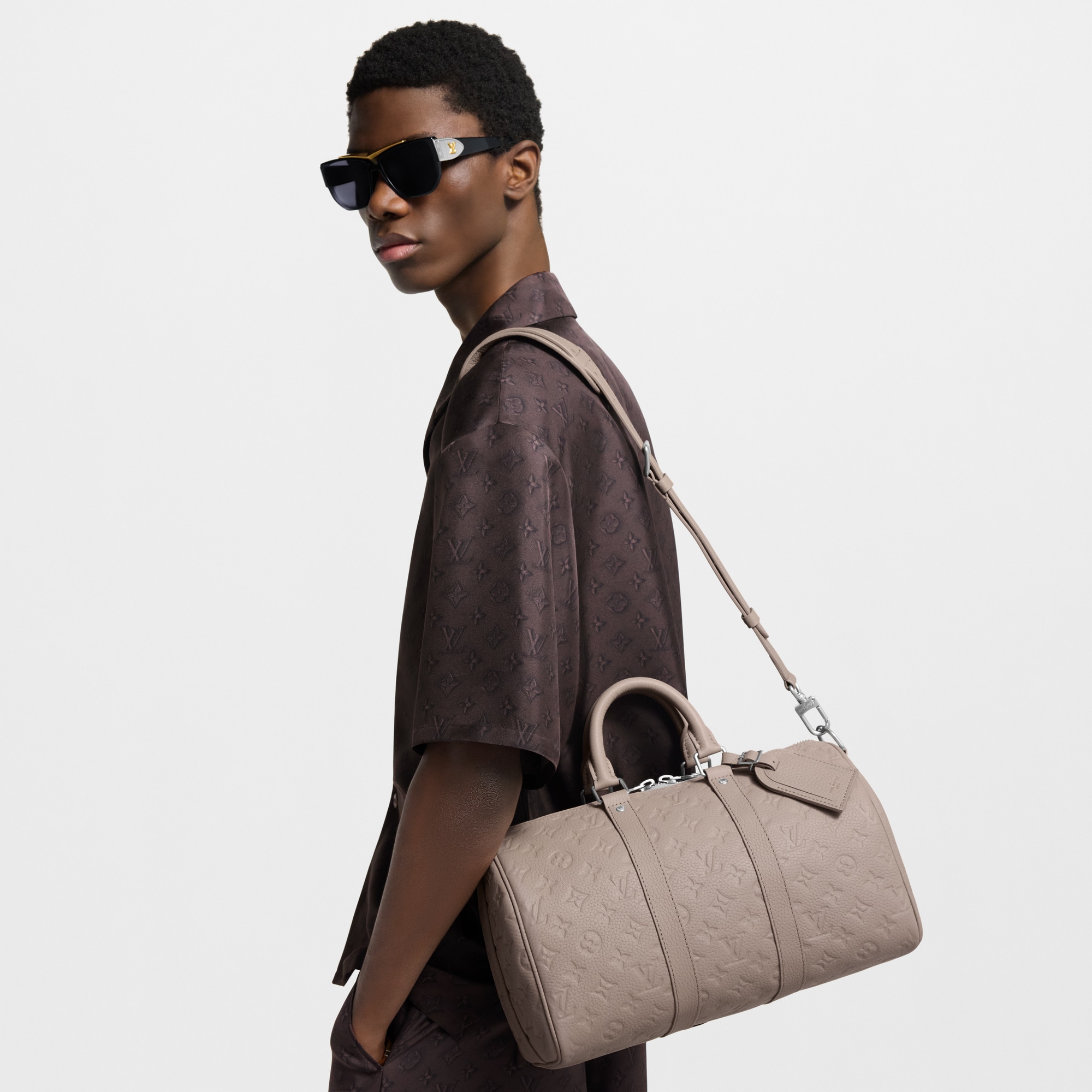 Keepall Bandoulière 35 Taurillon Monogram in Bags and Small Leather Goods