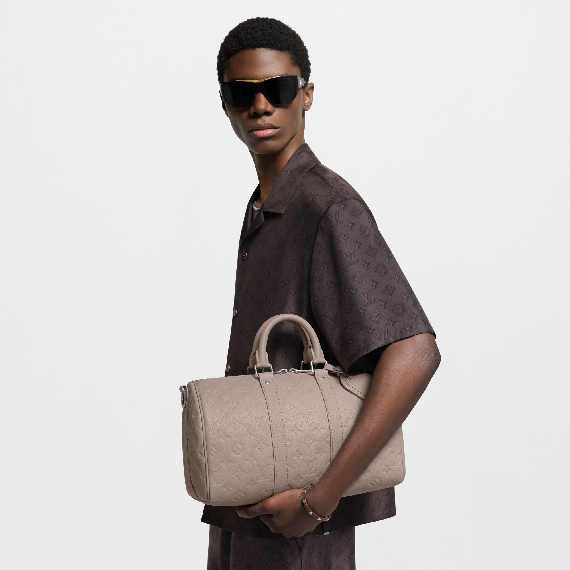 Keepall Bandoulière 35 Taurillon Monogram in Bags and Small Leather Goods