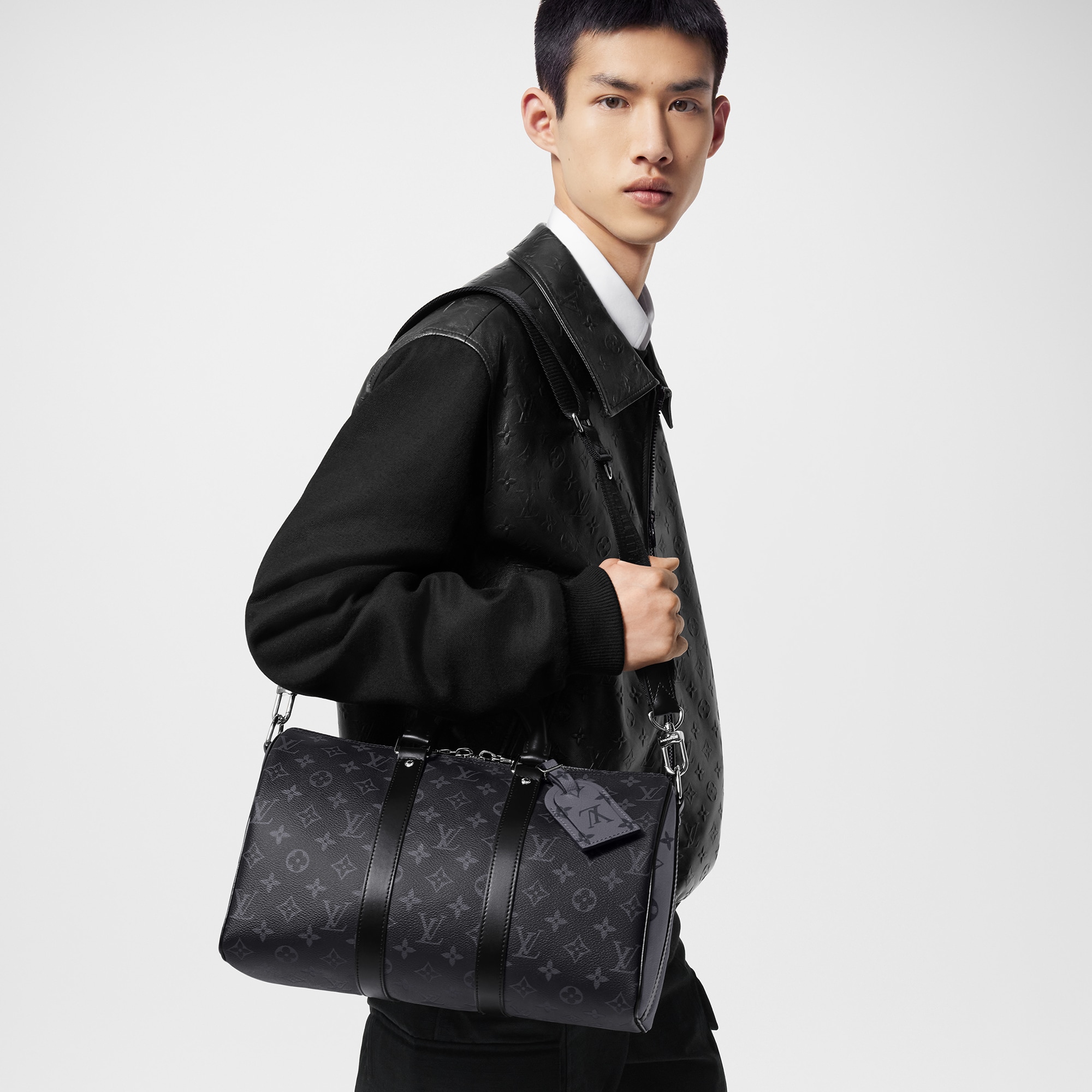 Keepall Bandoulière 35 Monogram Eclipse in Men