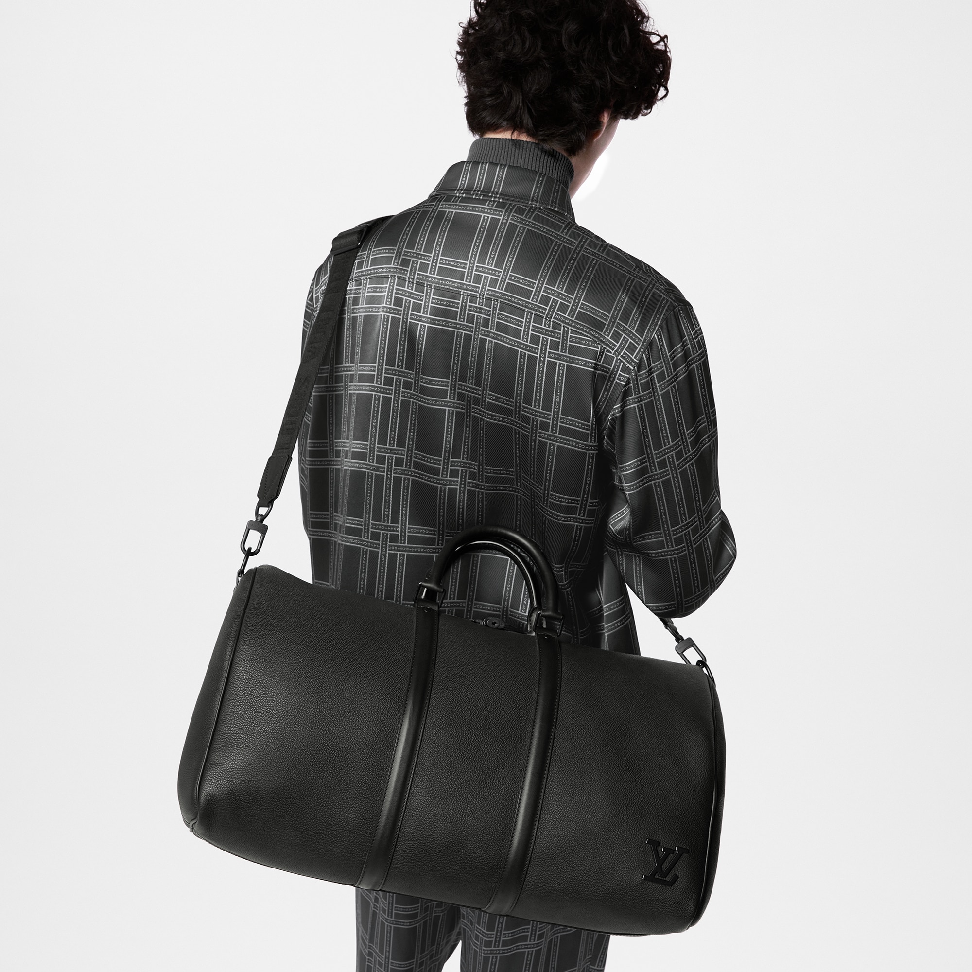 Keepall Bandoulière 50 LV Aerogram in Men