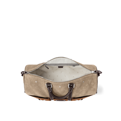 Keepall Bandoulière 50 Autres Cuirs Monogram in Men's Travel Men's Duffle and Travel Bags collections by Louis Vuitton (Product zoom)