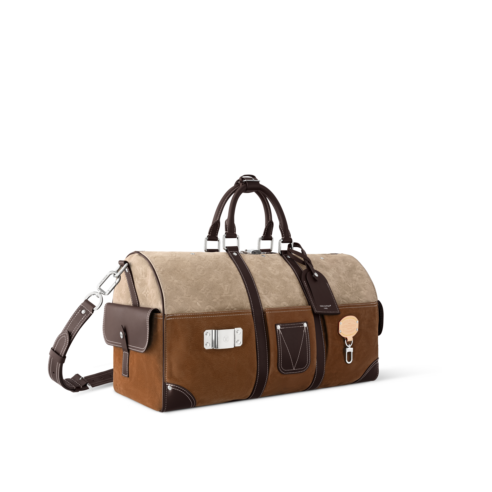 Keepall Bandoulière 50 Autres Cuirs Monogram in Men