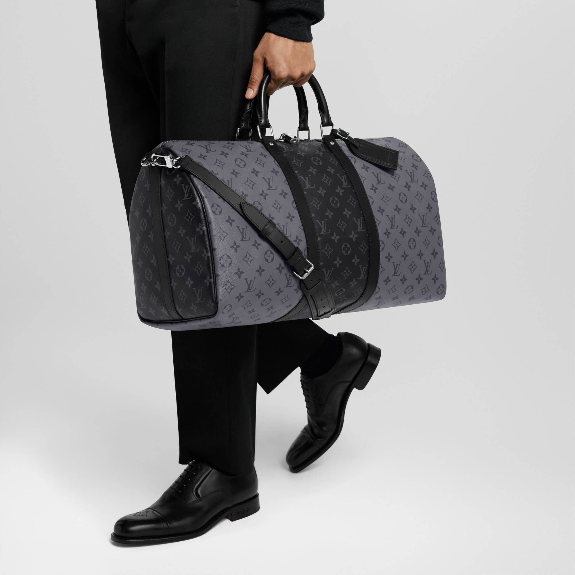 Keepall Bandoulière 50 Monogram Eclipse in Men