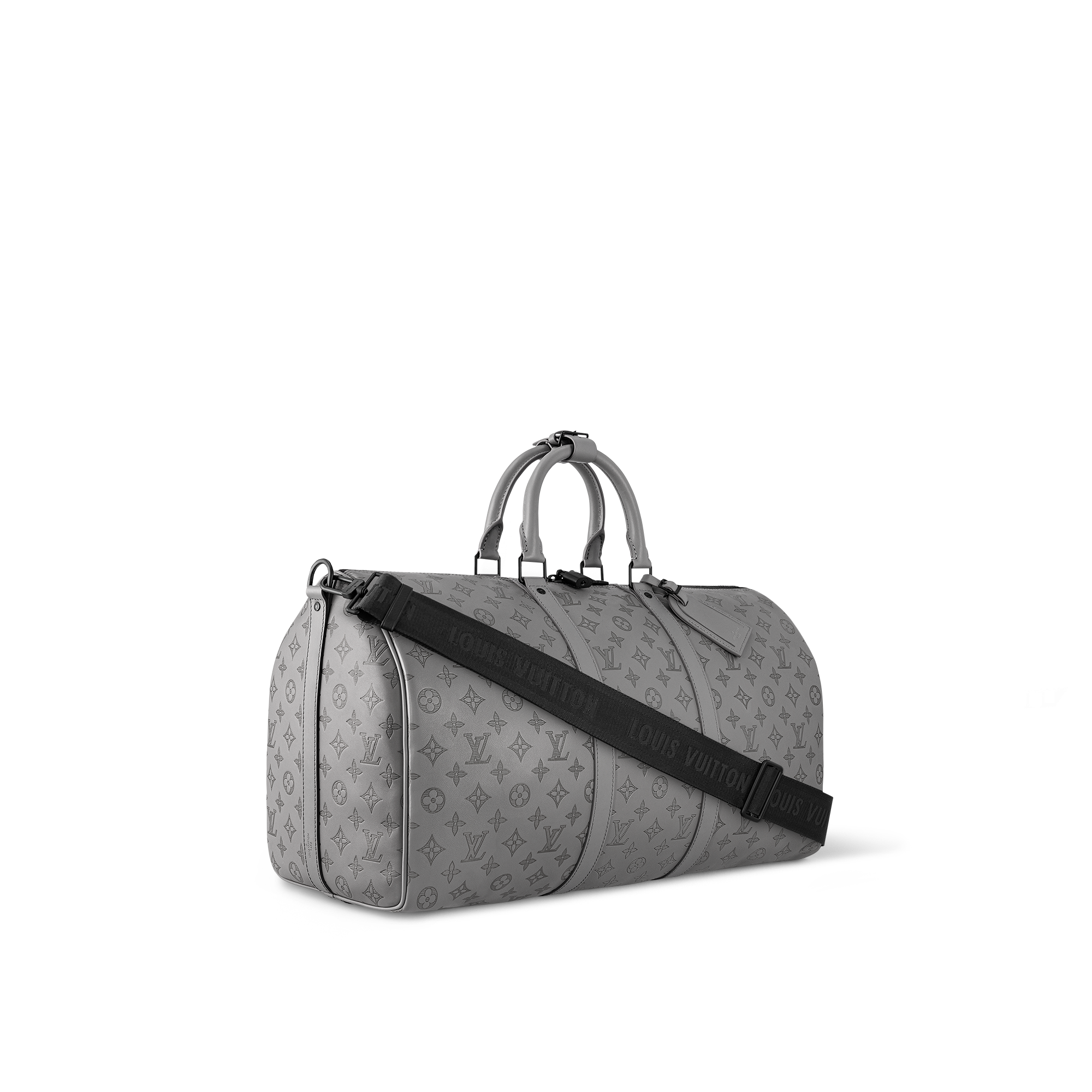 Keepall Bandoulière 50 Monogram Shadow Leather in Men