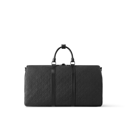 Keepall Bandoulière 50 Monogram Taurillon Leather LG - G90 in Trunks, Travel and Home's Travel Bags and Rolling Luggage Travel Bags collections by Louis Vuitton (Product zoom)