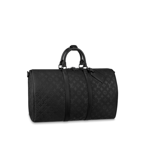 Keepall Bandoulière 50 Monogram Taurillon Leather LG - G90 in Trunks, Travel and Home's Travel Bags and Rolling Luggage Travel Bags collections by Louis Vuitton (Product zoom)