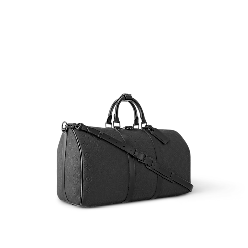 Keepall Bandoulière 50 Monogram Taurillon Leather LG - G90 in Trunks, Travel and Home's Travel Bags and Rolling Luggage Travel Bags collections by Louis Vuitton (Product zoom)