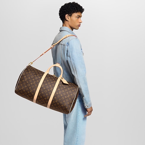 Keepall Bandoulière 55 Mon Monogram Monogram in Gifts's Personalisation Travel Personalisation collections by Louis Vuitton (Product zoom)