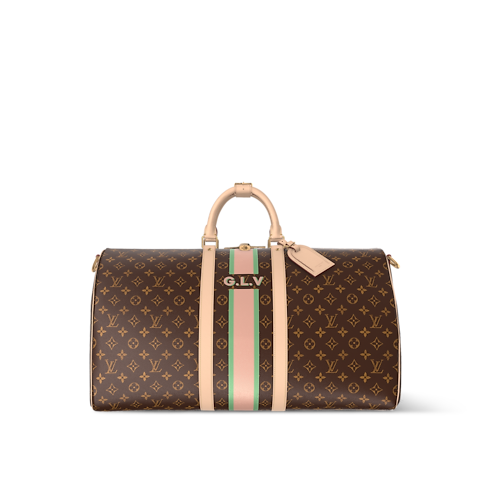 Keepall Bandoulière 55 Mon Monogram Monogram in Gifts's Personalisation Travel Personalisation collections by Louis Vuitton (Product zoom)