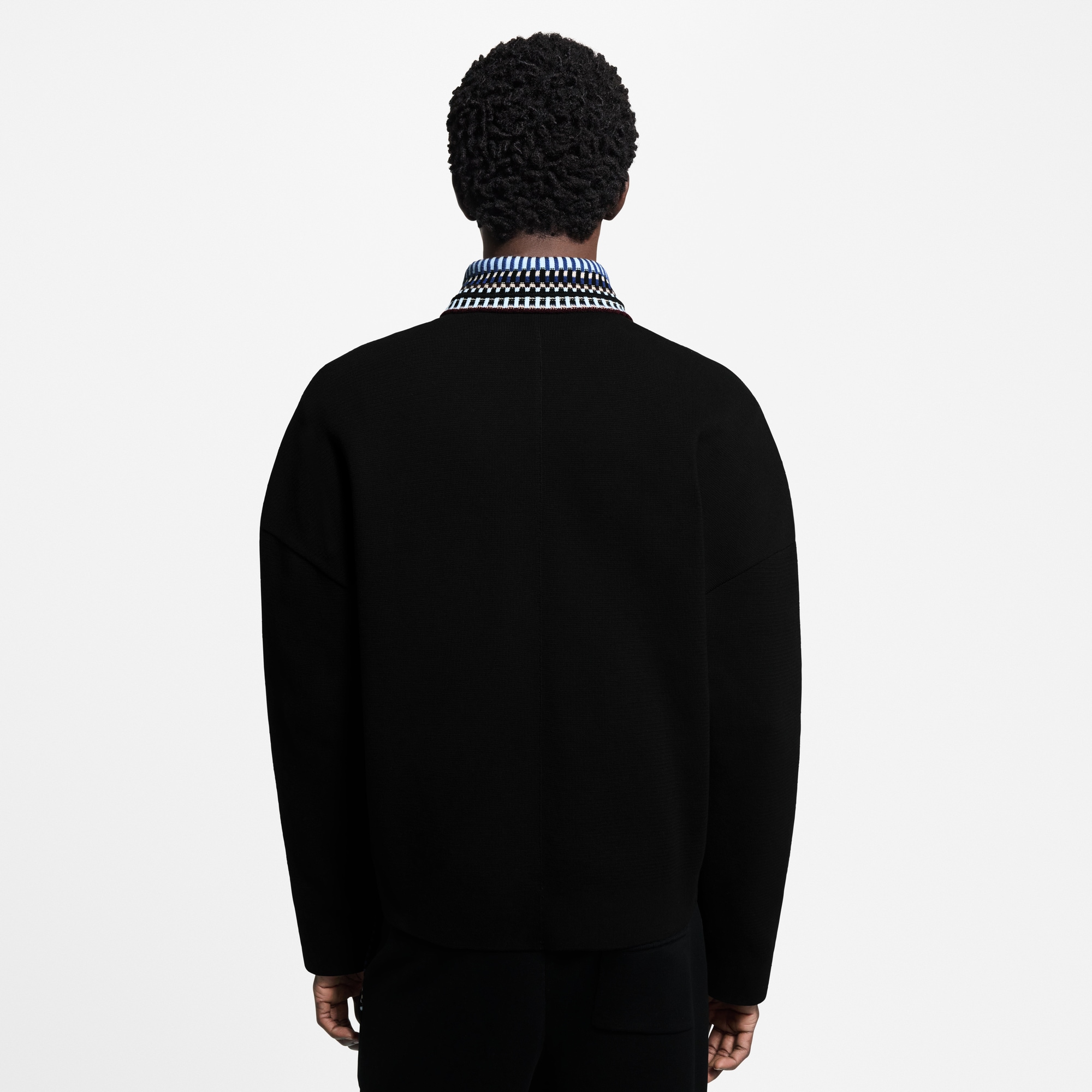  Ready-to-Wear All Ready-to-Wear Knit Bomber | Louis Vuitton ® (Product zoom)