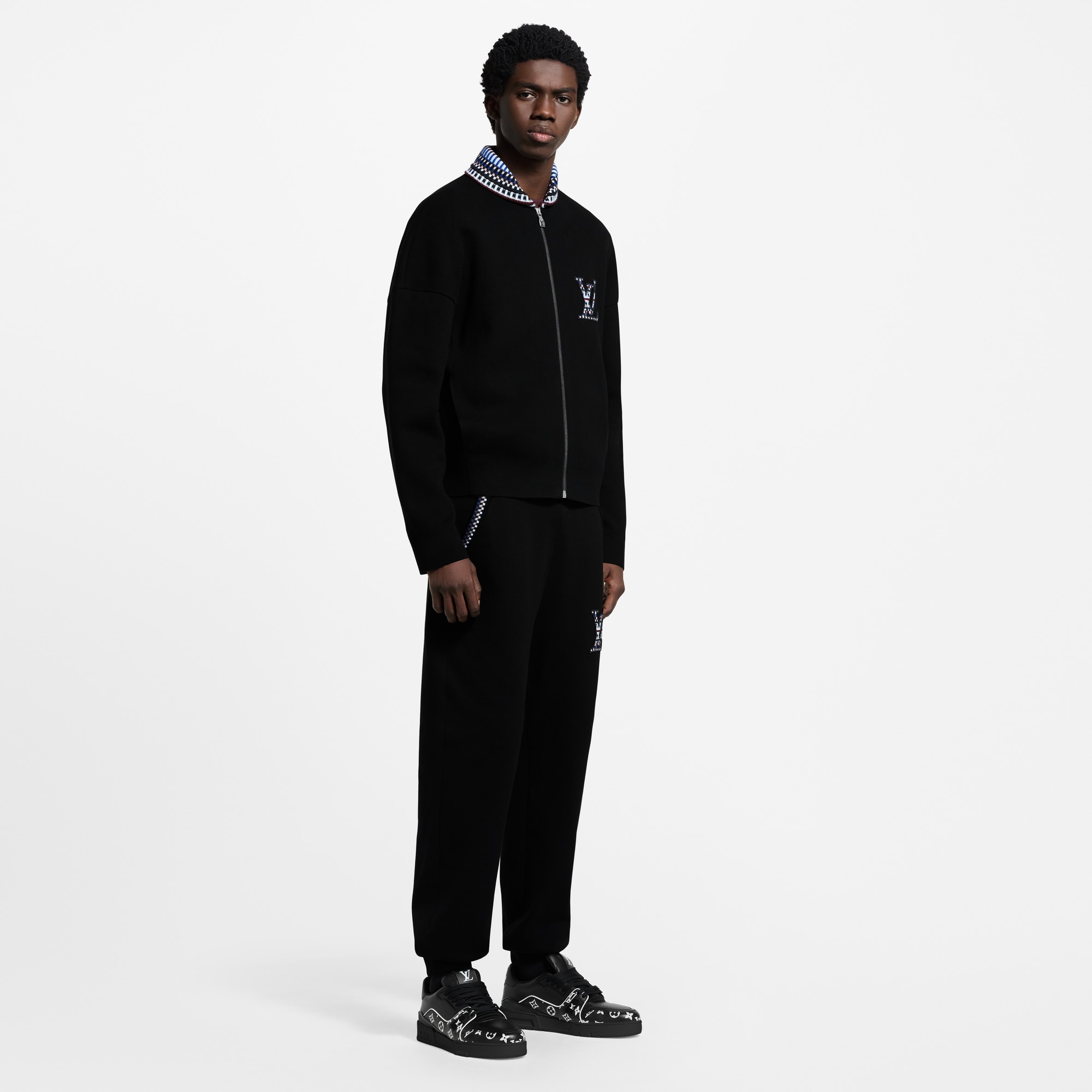 Ready-to-Wear All Ready-to-Wear Knit Bomber | Louis Vuitton ® (Product zoom)