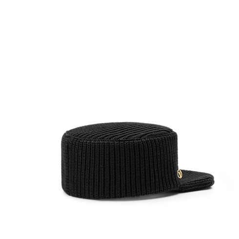 Knitted Squared Cap . in Women's Accessories Hats and Gloves collections by Louis Vuitton (Product zoom)
