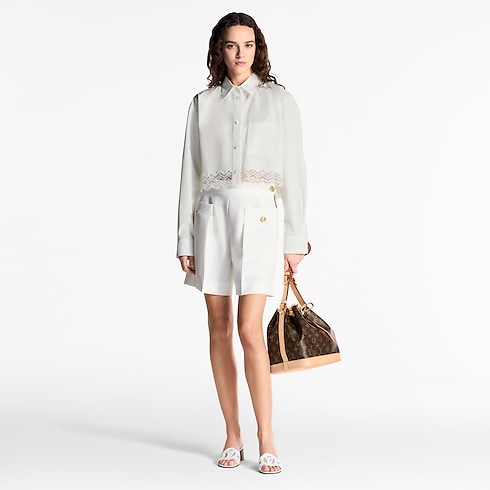 Lace Trim Shirt in Women's Ready-to-Wear Tops collections by Louis Vuitton (Product zoom)