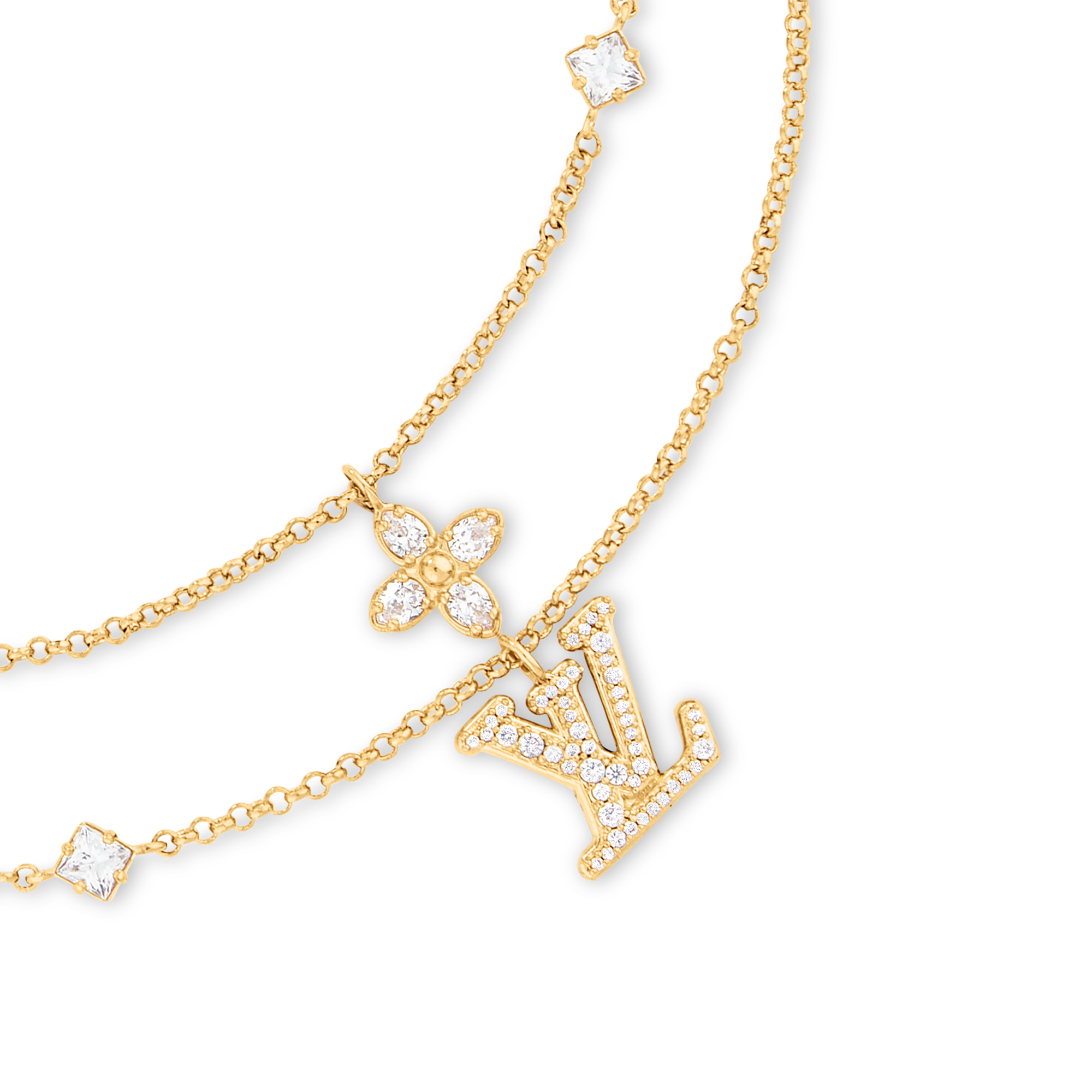 Lady LV Necklace . in Women