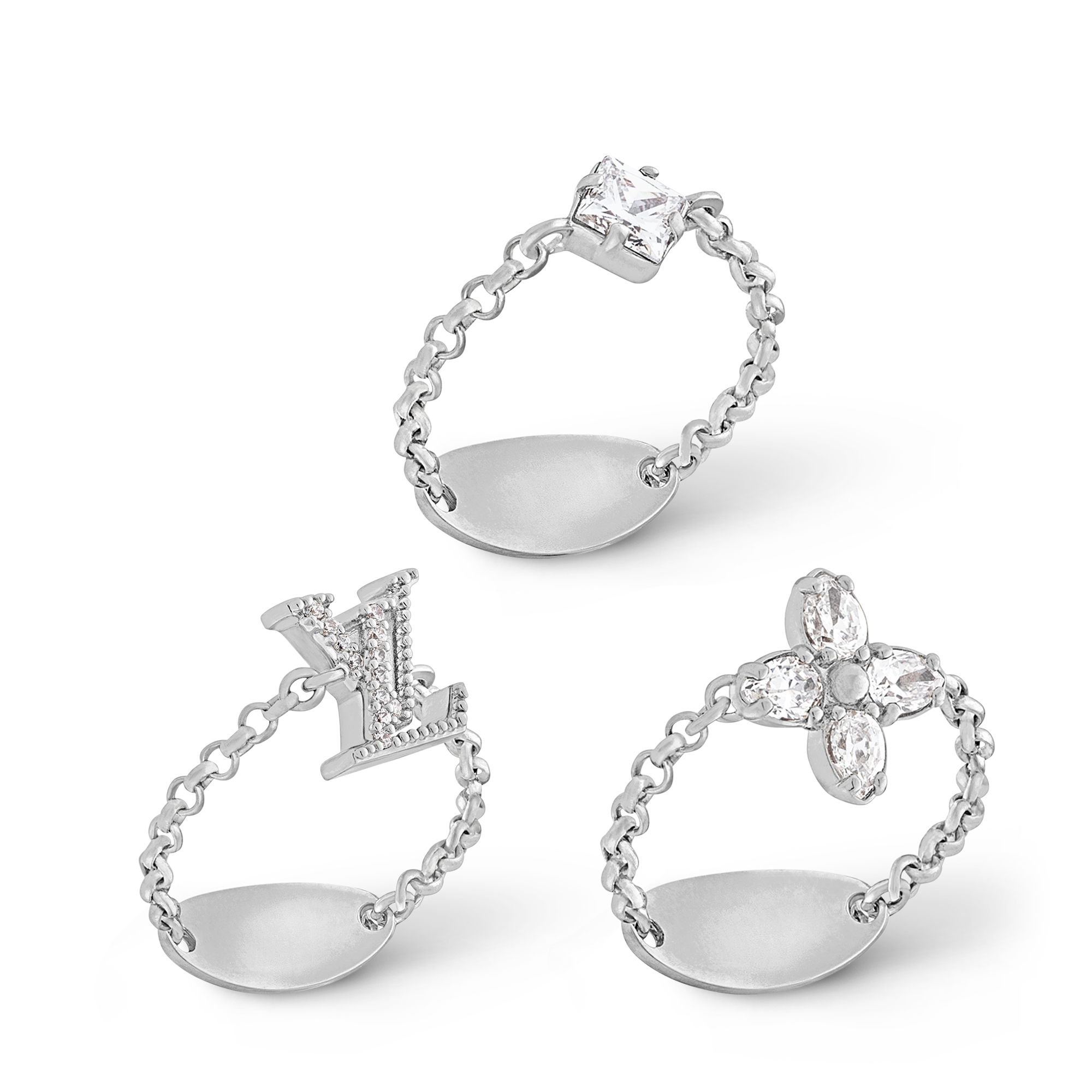 Lady LV Ring Set . in Women