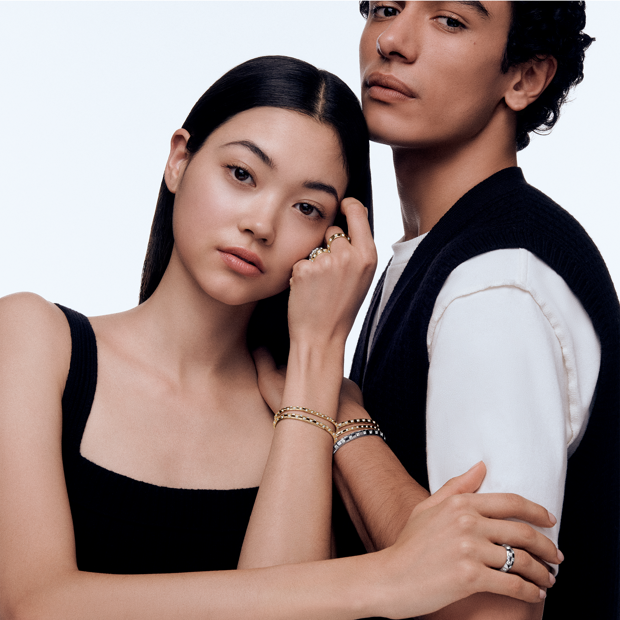 Le Damier de Louis Vuitton Small Bracelet, Yellow Gold and Diamonds  in Jewellery