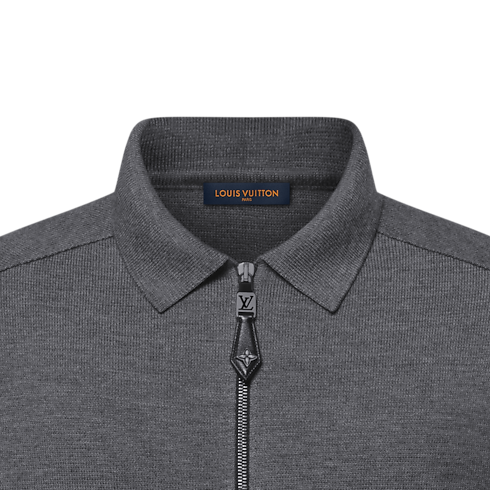 Leather Mix Knitted Workwear Blouson in Men's Ready-to-Wear All Ready-to-Wear collections by Louis Vuitton (Product zoom)