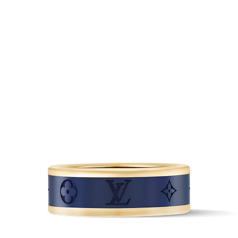 Les Gaston Vuitton Small Ring, Yellow Gold and Titanium in Jewellery's Categories Rings collections by Louis Vuitton (Product zoom)