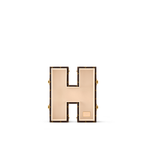 Letter Trunk H Monogram in Les Extraordinaires's Hardsided Letter Trunks collections by Louis Vuitton (Product zoom)
