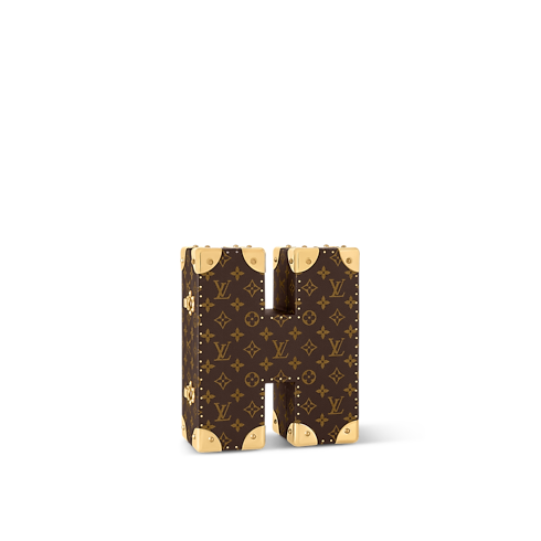 Letter Trunk H Monogram in Les Extraordinaires's Hardsided Letter Trunks collections by Louis Vuitton (Product zoom)