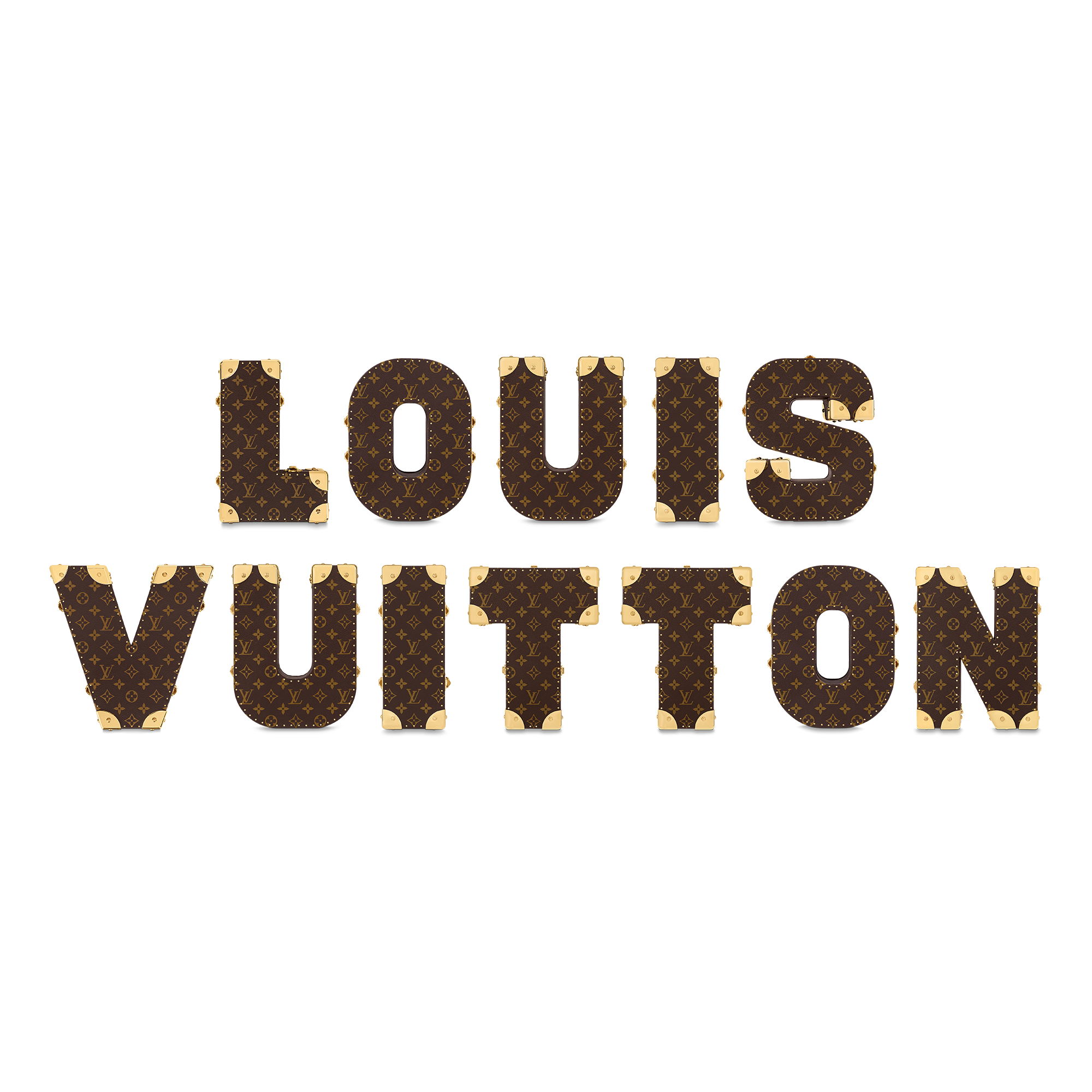 Letter Trunk O Monogram in Les Extraordinaires