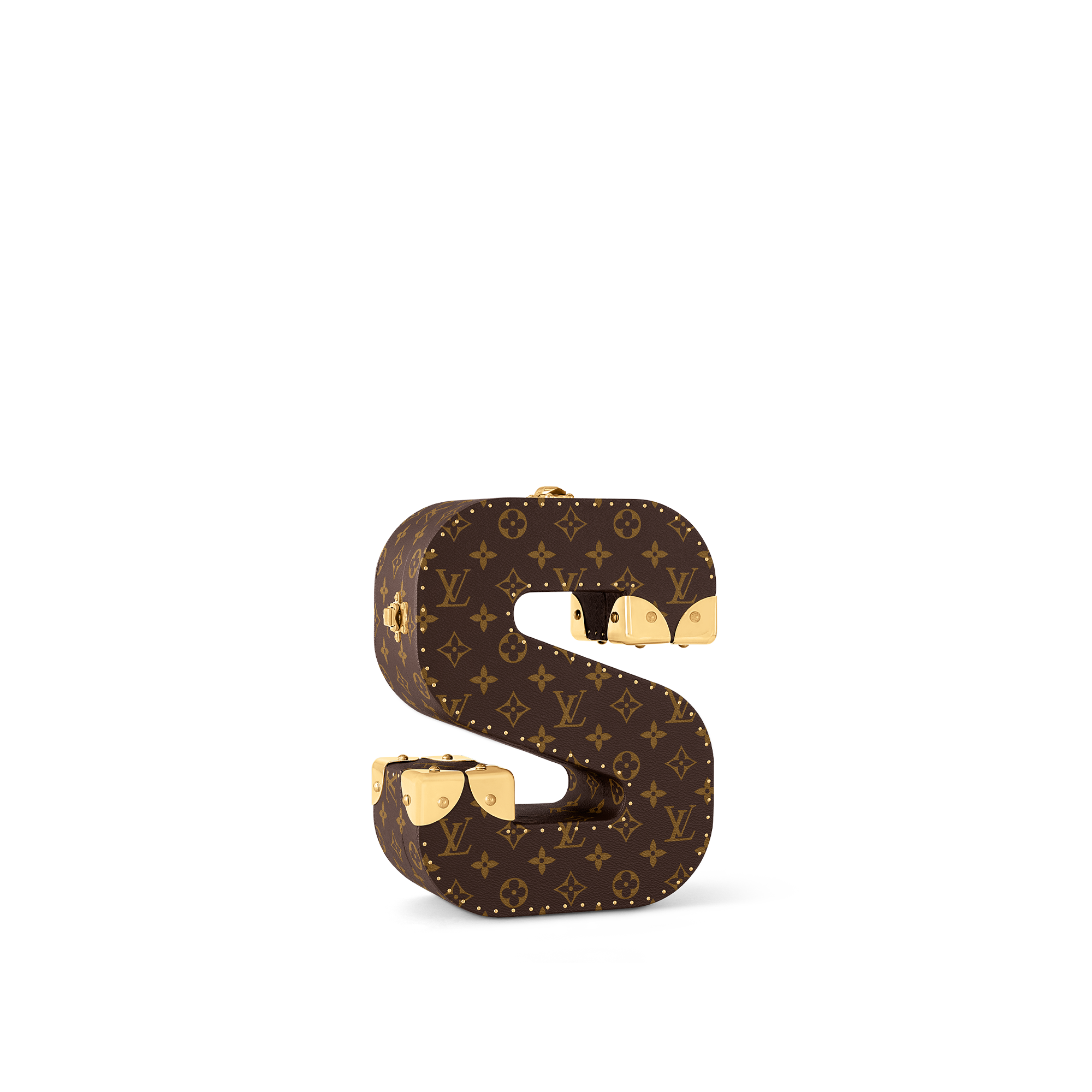 Letter Trunk S Monogram in Les Extraordinaires