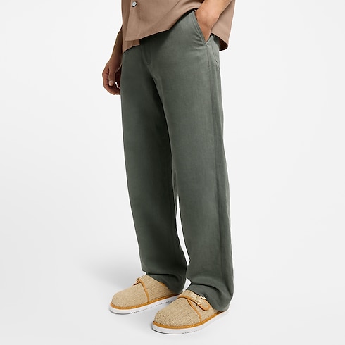 Light Linen Workwear Pants in Men's Ready-to-Wear Pants collections by Louis Vuitton (Product zoom)