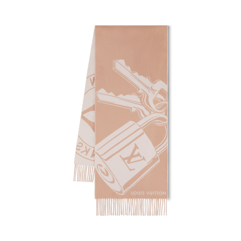 Lock And Keys Scarf . in Women's Accessories Women's Scarves collections by Louis Vuitton (Product zoom)