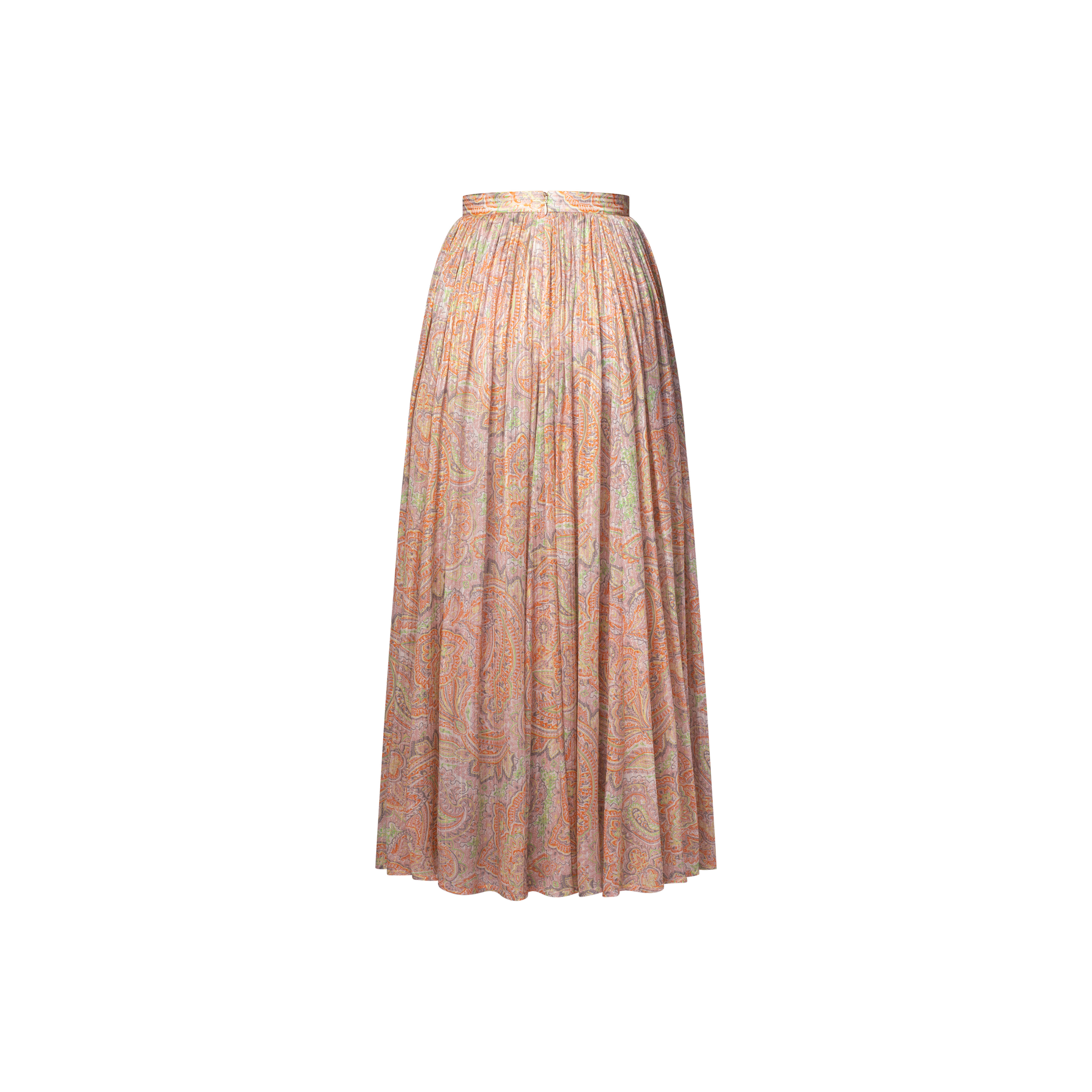 Long Pleated Skirt  in Women
