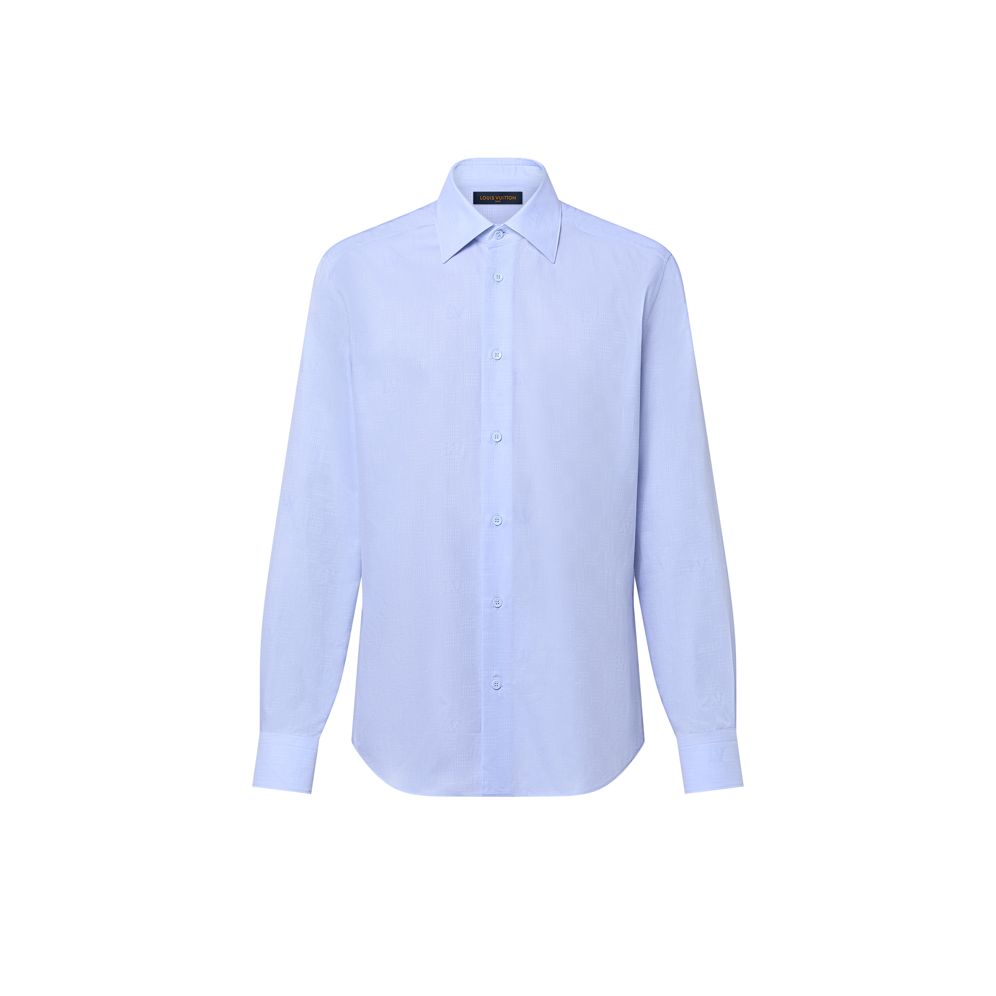 Long-Sleeved Cotton Shirt  in Men