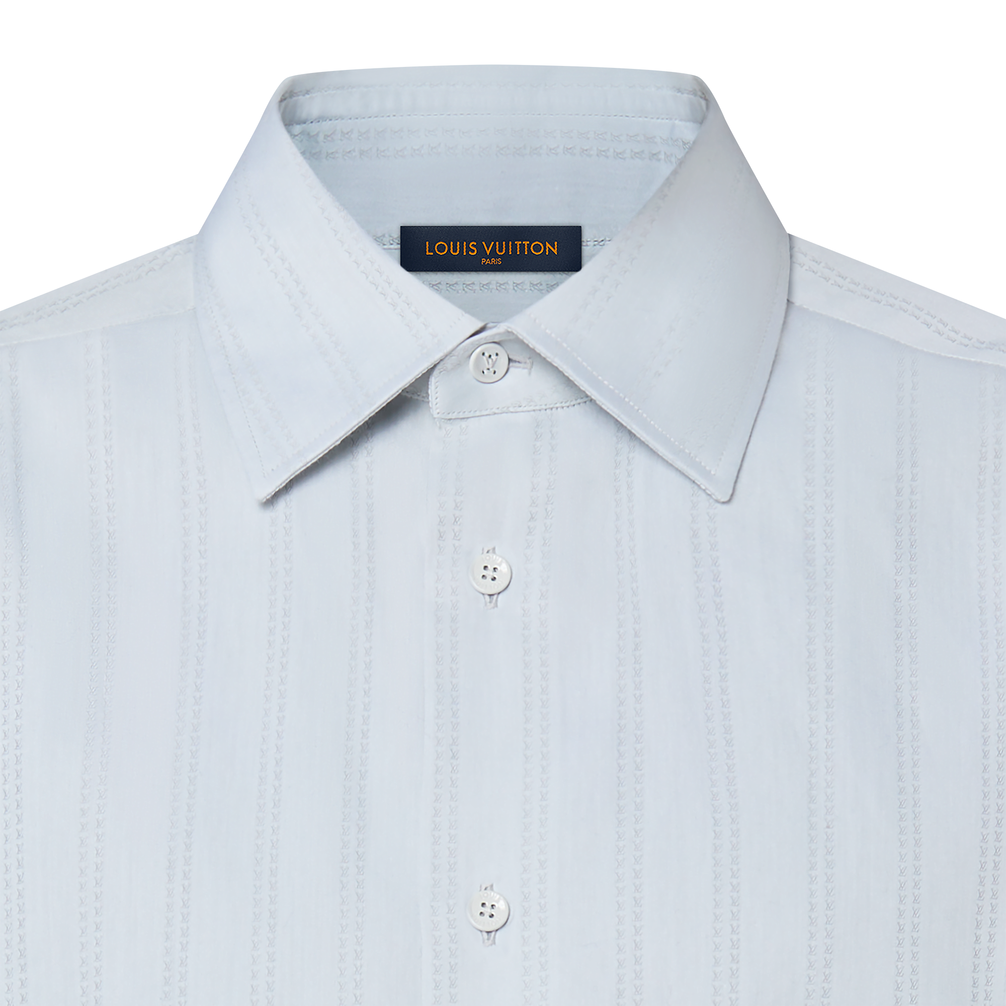 Long-Sleeved Cotton Shirt  in Men