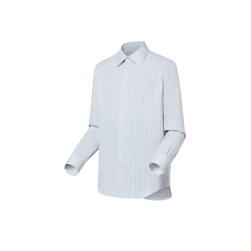 Long-Sleeved Cotton Shirt in Men's Ready-to-Wear Shirts collections by Louis Vuitton (Product zoom)
