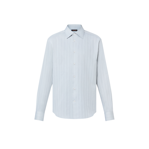 Long-Sleeved Cotton Shirt in Men's Ready-to-Wear Shirts collections by Louis Vuitton (Product zoom)