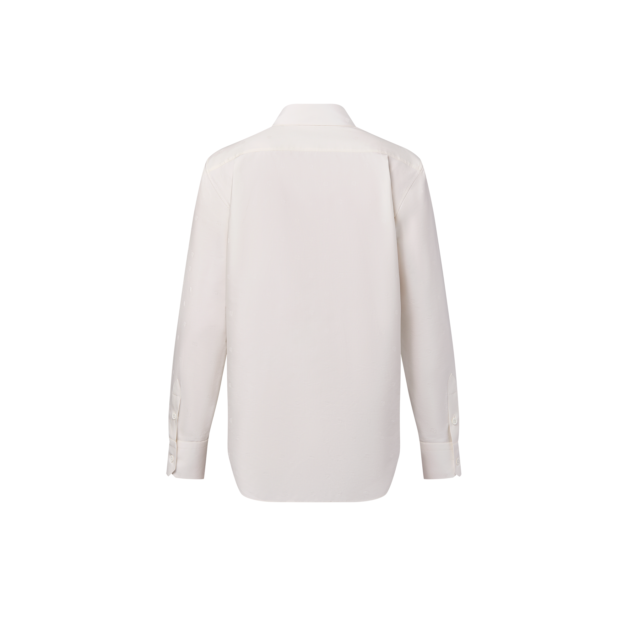 Long-Sleeved Silk And Cotton-Blend Evening Shirt  in Men