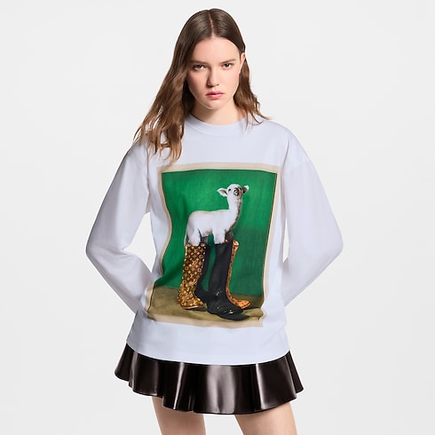 Louis Vuitton x Nazar Long-Sleeved Top in Women's Ready-to-Wear T-shirts and Sweatshirts collections by Louis Vuitton (Product zoom)