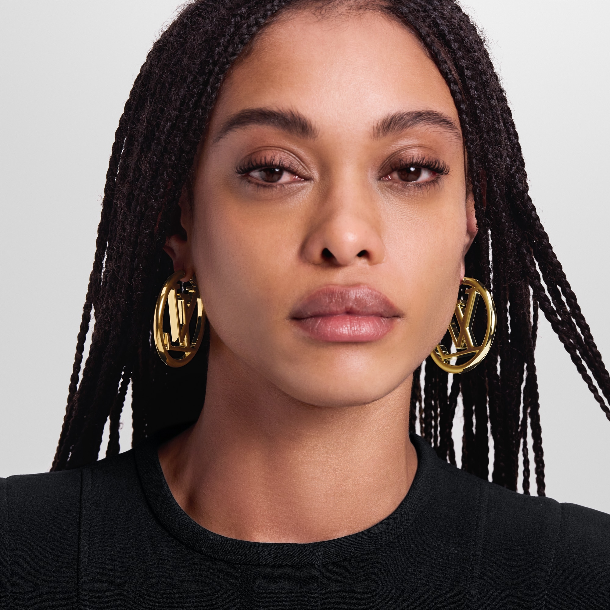 Louise Hoop GM Earrings . in Women