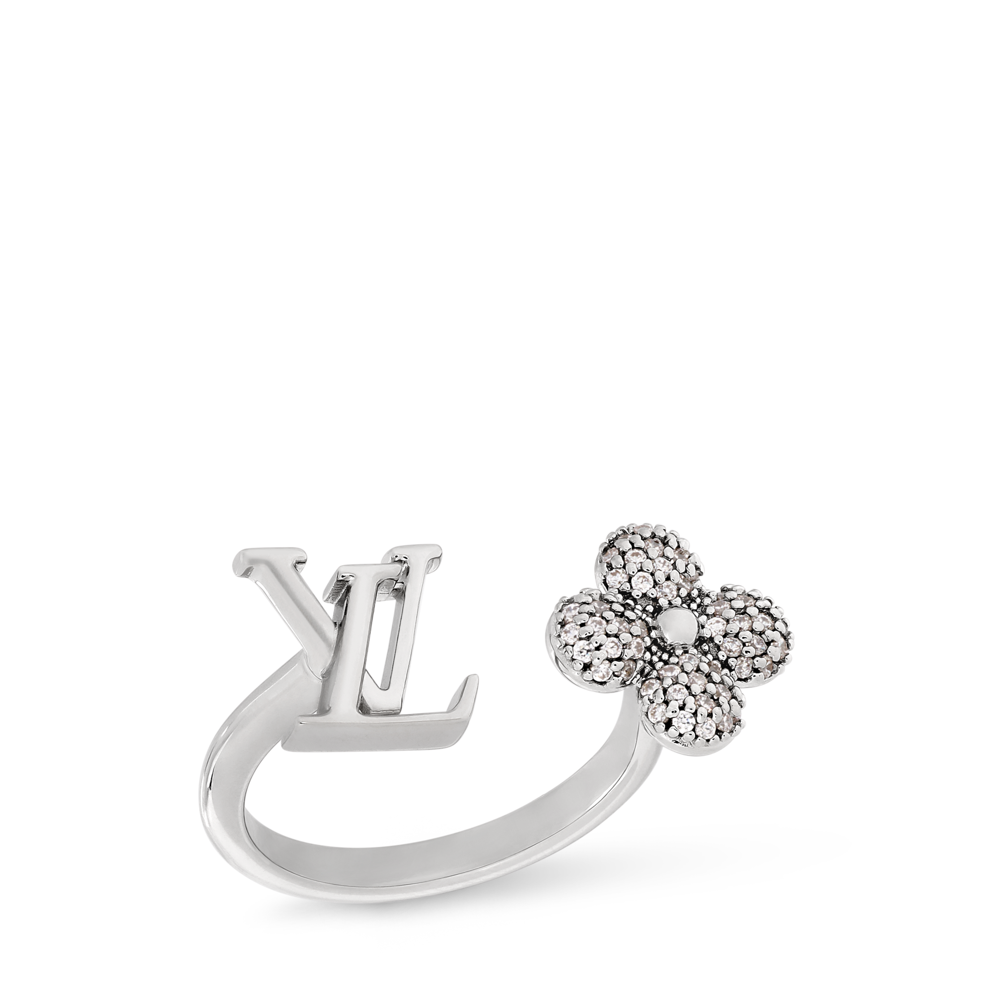 Louisette Signature Strass Ring . in Women