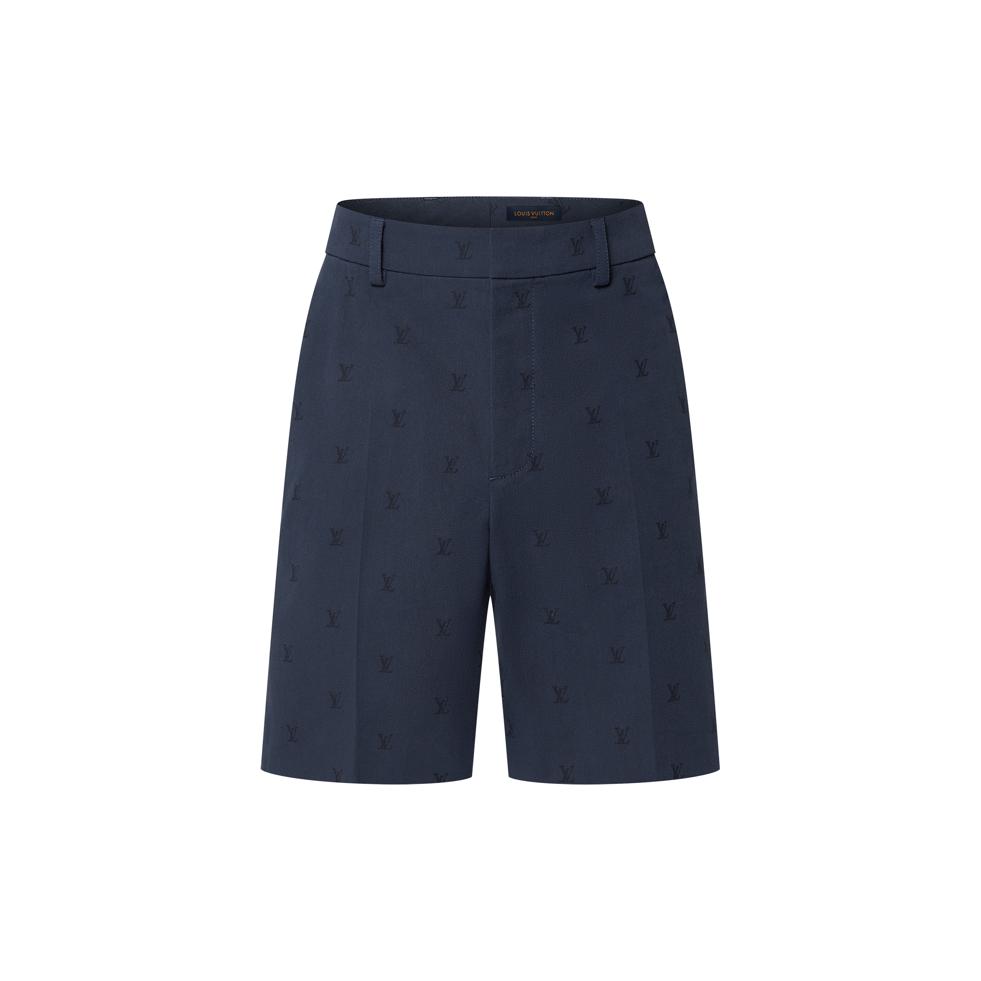 LV Blason Cotton Chino Shorts  in Men