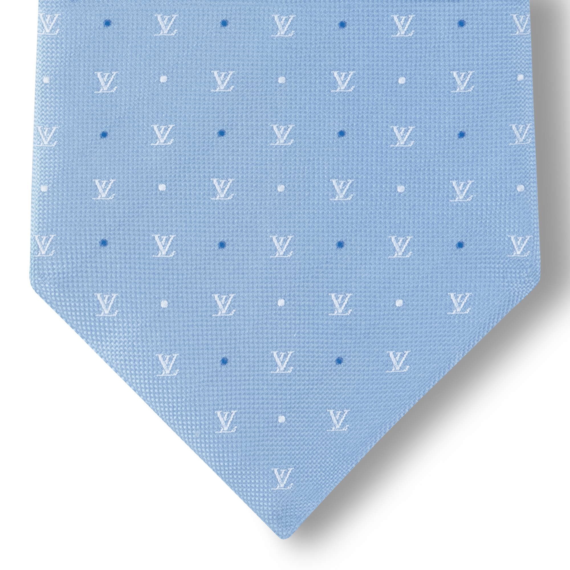 LV Blason Dots Tie . in Men
