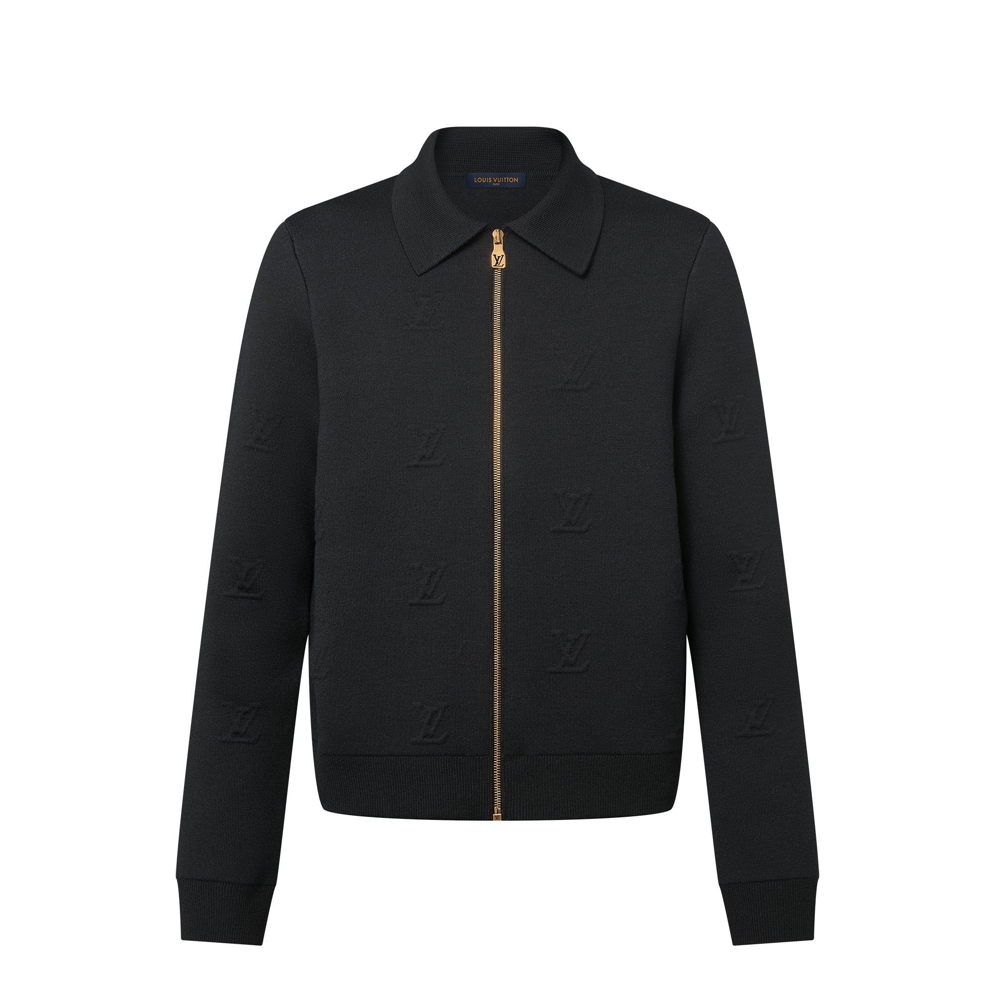 LV Blason Embossed Wool Blouson  in Men