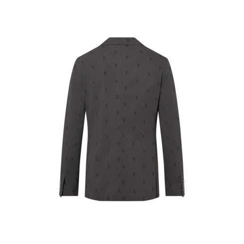 LV Blason Jacquard Cotton Napolitana Jacket in Men's Ready-to-Wear Blazers and Jackets collections by Louis Vuitton (Product zoom)