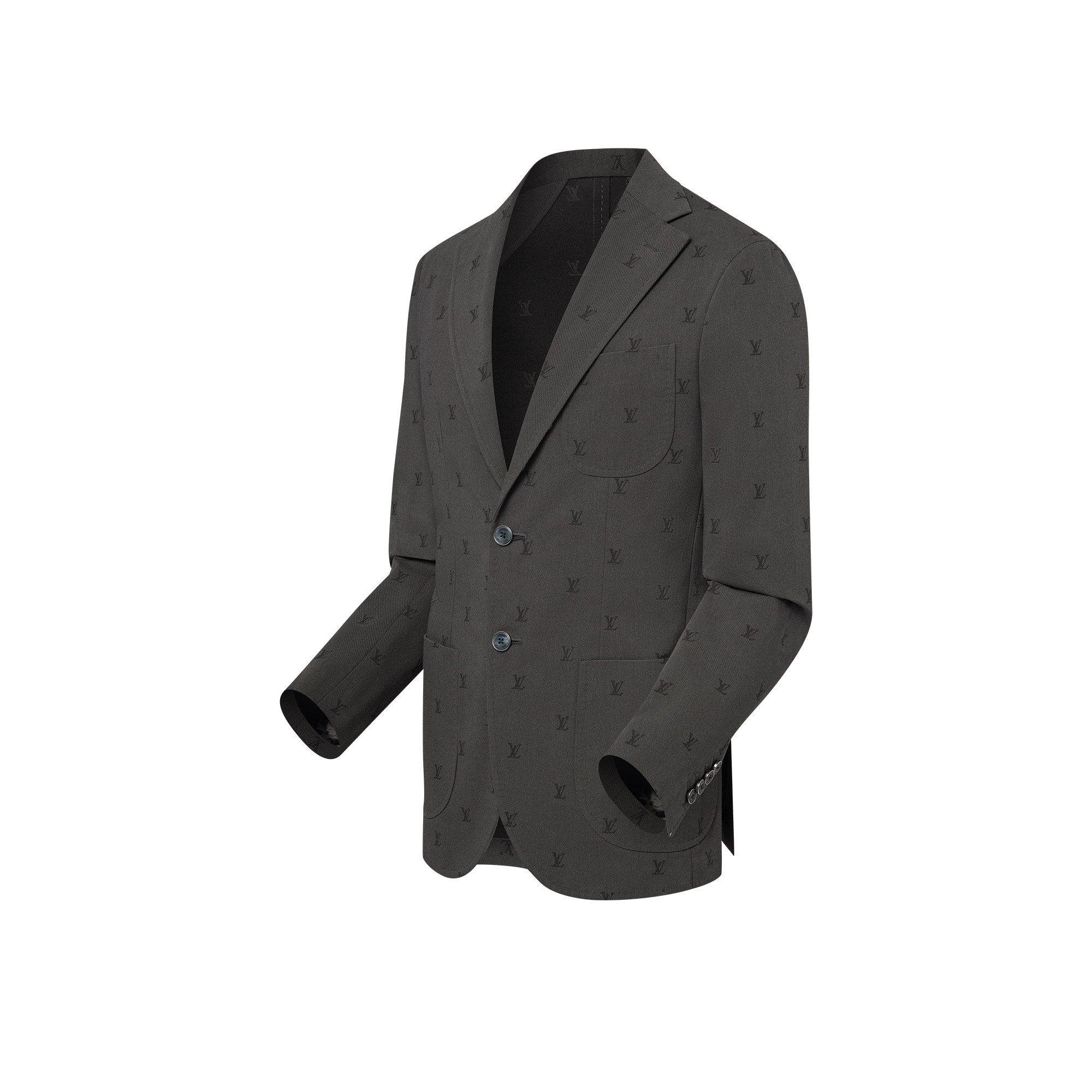 LV Blason Jacquard Cotton Napolitana Jacket  in Men