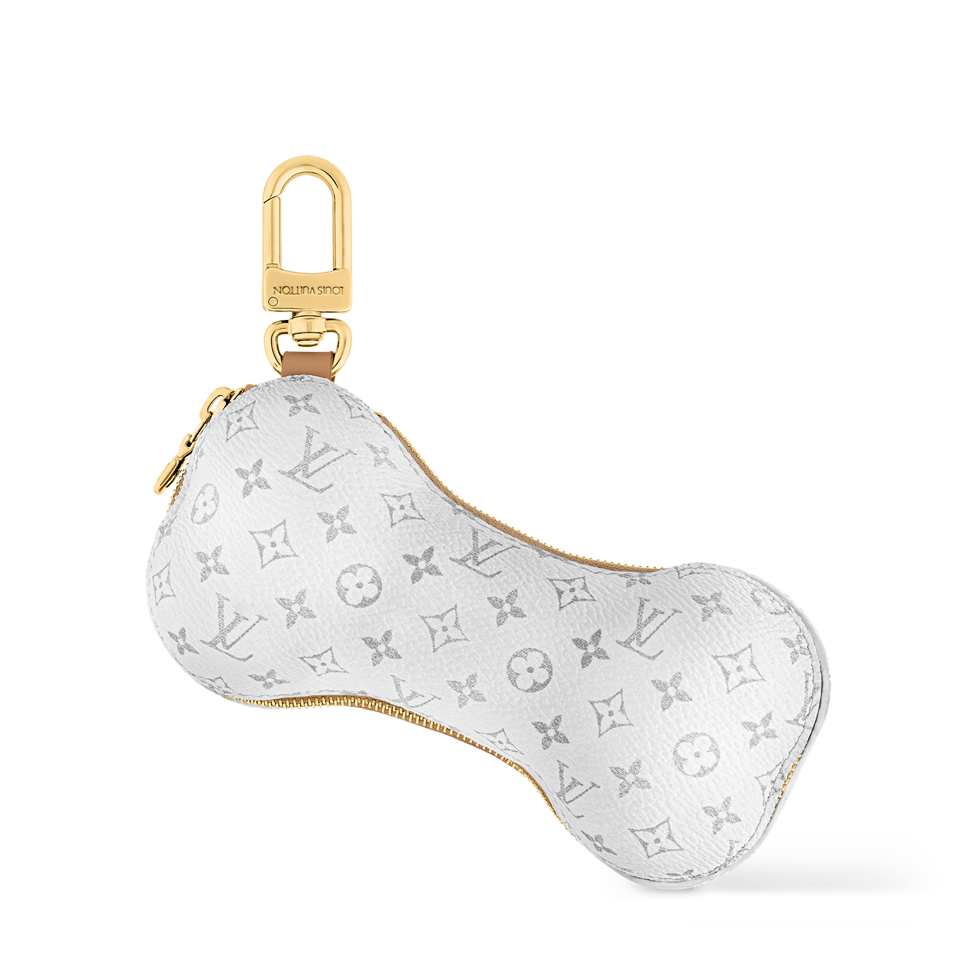 LV Bone Key Holder and Bag Charm . in Men
