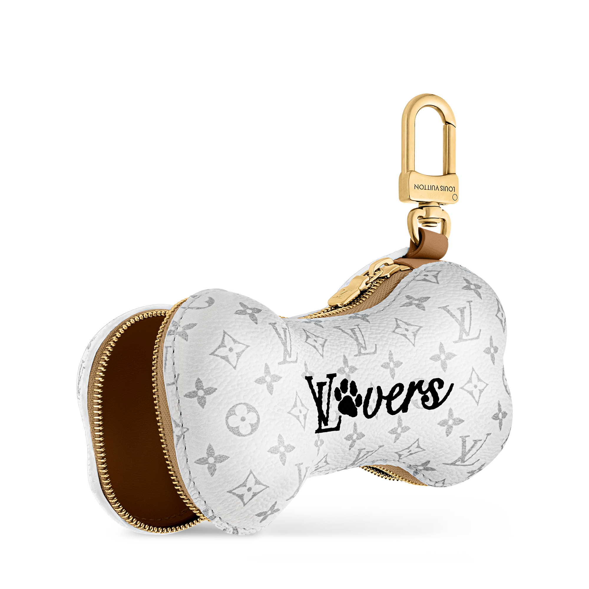 LV Bone Key Holder and Bag Charm . in Men
